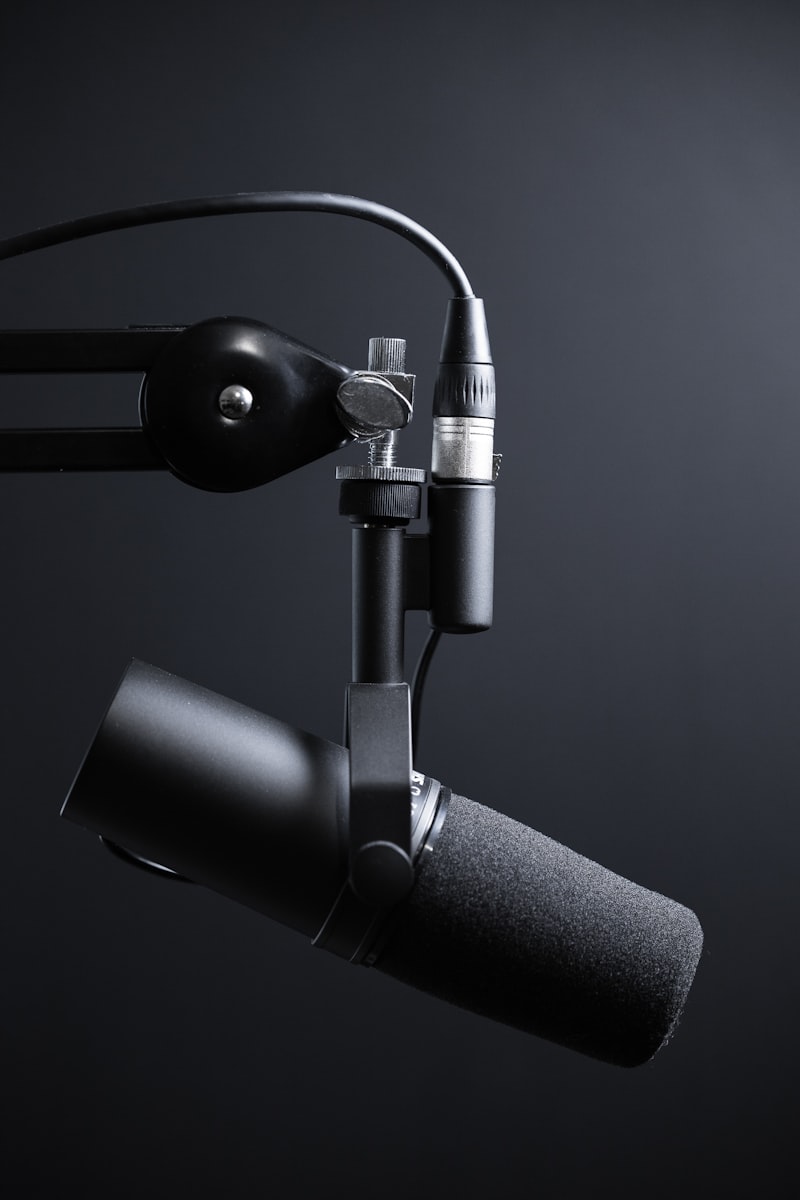 Registrazione video podcast in studio multi-camera